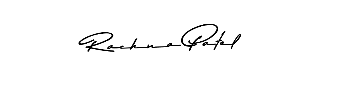 Use a signature maker to create a handwritten signature online. With this signature software, you can design (Asem Kandis PERSONAL USE) your own signature for name Rachna Patel. Rachna Patel signature style 9 images and pictures png