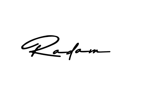 How to Draw Radam signature style? Asem Kandis PERSONAL USE is a latest design signature styles for name Radam. Radam signature style 9 images and pictures png