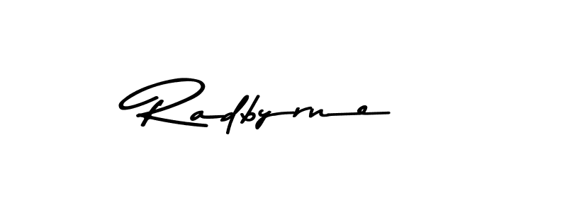 The best way (Asem Kandis PERSONAL USE) to make a short signature is to pick only two or three words in your name. The name Radbyrne include a total of six letters. For converting this name. Radbyrne signature style 9 images and pictures png