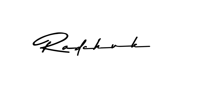 How to make Radchuk signature? Asem Kandis PERSONAL USE is a professional autograph style. Create handwritten signature for Radchuk name. Radchuk signature style 9 images and pictures png