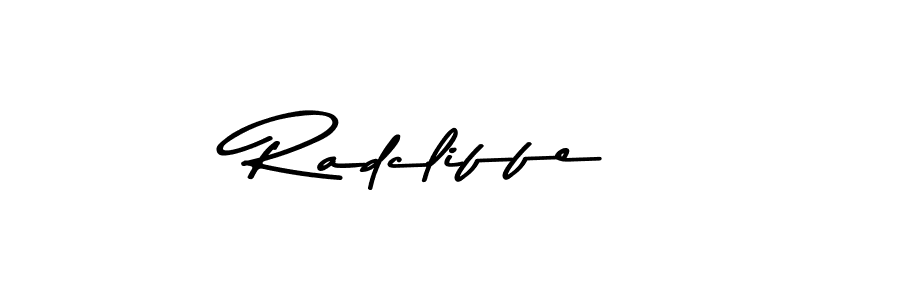 Radcliffe stylish signature style. Best Handwritten Sign (Asem Kandis PERSONAL USE) for my name. Handwritten Signature Collection Ideas for my name Radcliffe. Radcliffe signature style 9 images and pictures png