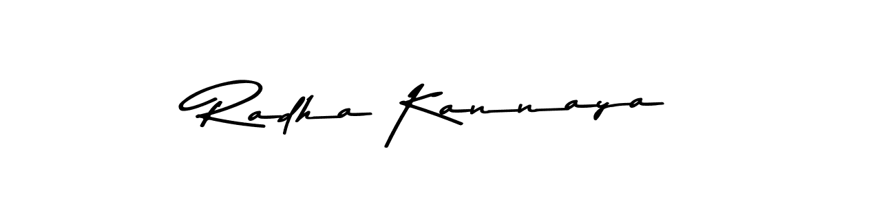 You should practise on your own different ways (Asem Kandis PERSONAL USE) to write your name (Radha Kannaya) in signature. don't let someone else do it for you. Radha Kannaya signature style 9 images and pictures png