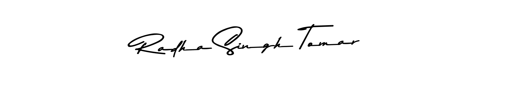 Similarly Asem Kandis PERSONAL USE is the best handwritten signature design. Signature creator online .You can use it as an online autograph creator for name Radha Singh Tomar. Radha Singh Tomar signature style 9 images and pictures png