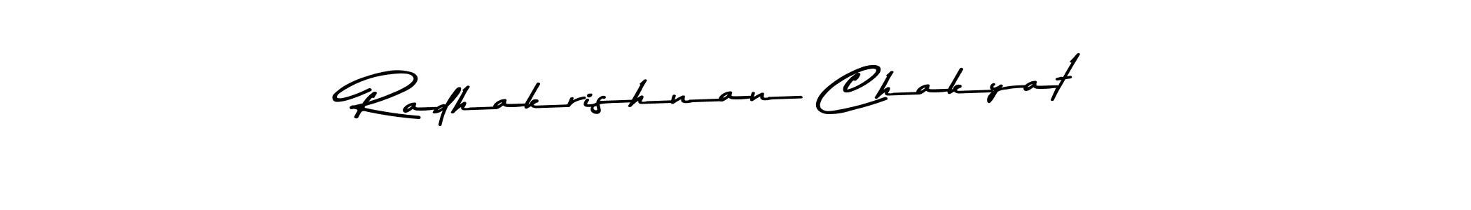 Design your own signature with our free online signature maker. With this signature software, you can create a handwritten (Asem Kandis PERSONAL USE) signature for name Radhakrishnan Chakyat. Radhakrishnan Chakyat signature style 9 images and pictures png