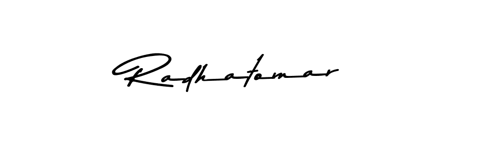 It looks lik you need a new signature style for name Radhatomar. Design unique handwritten (Asem Kandis PERSONAL USE) signature with our free signature maker in just a few clicks. Radhatomar signature style 9 images and pictures png