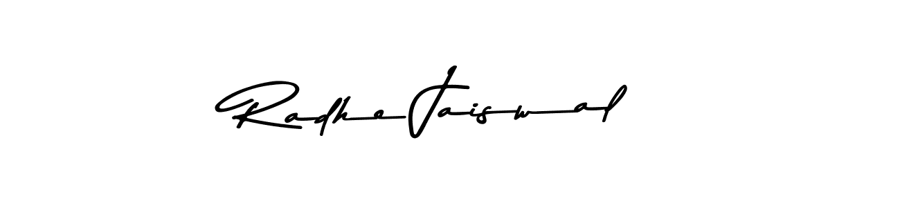 Use a signature maker to create a handwritten signature online. With this signature software, you can design (Asem Kandis PERSONAL USE) your own signature for name Radhe Jaiswal. Radhe Jaiswal signature style 9 images and pictures png