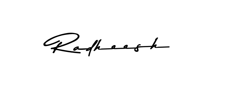Here are the top 10 professional signature styles for the name Radheesh. These are the best autograph styles you can use for your name. Radheesh signature style 9 images and pictures png