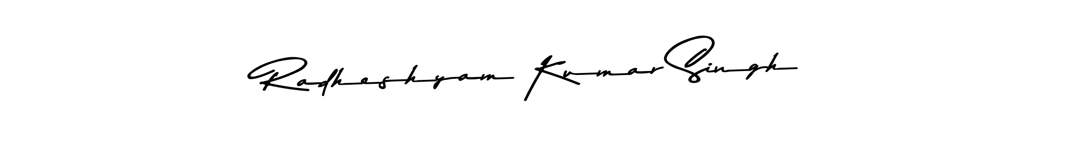 Also You can easily find your signature by using the search form. We will create Radheshyam Kumar Singh name handwritten signature images for you free of cost using Asem Kandis PERSONAL USE sign style. Radheshyam Kumar Singh signature style 9 images and pictures png