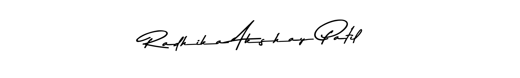 Make a beautiful signature design for name Radhika Akshay Patil. Use this online signature maker to create a handwritten signature for free. Radhika Akshay Patil signature style 9 images and pictures png