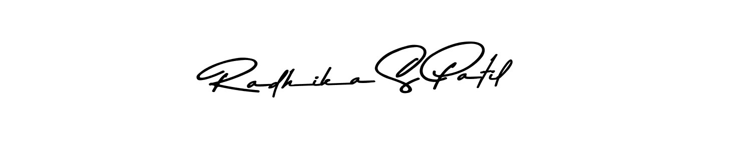 Radhika S Patil stylish signature style. Best Handwritten Sign (Asem Kandis PERSONAL USE) for my name. Handwritten Signature Collection Ideas for my name Radhika S Patil. Radhika S Patil signature style 9 images and pictures png