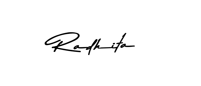 The best way (Asem Kandis PERSONAL USE) to make a short signature is to pick only two or three words in your name. The name Radhita include a total of six letters. For converting this name. Radhita signature style 9 images and pictures png