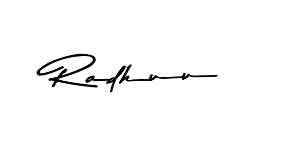 Here are the top 10 professional signature styles for the name Radhuu. These are the best autograph styles you can use for your name. Radhuu signature style 9 images and pictures png