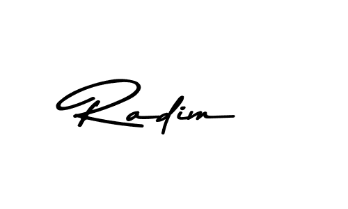 Also You can easily find your signature by using the search form. We will create Radim name handwritten signature images for you free of cost using Asem Kandis PERSONAL USE sign style. Radim signature style 9 images and pictures png