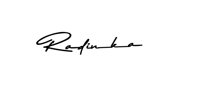 Also You can easily find your signature by using the search form. We will create Radinka name handwritten signature images for you free of cost using Asem Kandis PERSONAL USE sign style. Radinka signature style 9 images and pictures png