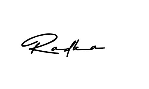 The best way (Asem Kandis PERSONAL USE) to make a short signature is to pick only two or three words in your name. The name Radka include a total of six letters. For converting this name. Radka signature style 9 images and pictures png