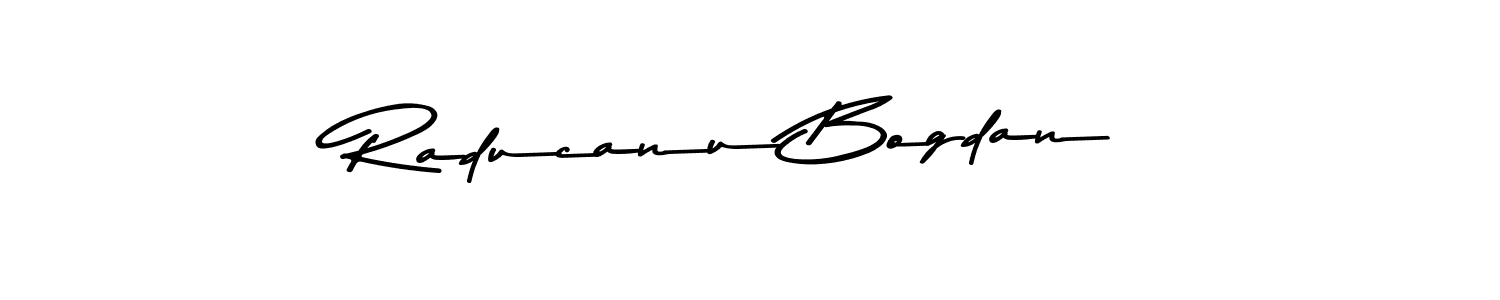 This is the best signature style for the Raducanu Bogdan name. Also you like these signature font (Asem Kandis PERSONAL USE). Mix name signature. Raducanu Bogdan signature style 9 images and pictures png