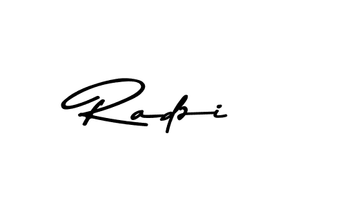 Design your own signature with our free online signature maker. With this signature software, you can create a handwritten (Asem Kandis PERSONAL USE) signature for name Radzi. Radzi signature style 9 images and pictures png