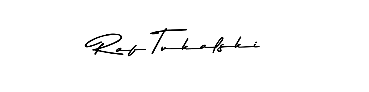 How to make Raf Tukalski signature? Asem Kandis PERSONAL USE is a professional autograph style. Create handwritten signature for Raf Tukalski name. Raf Tukalski signature style 9 images and pictures png