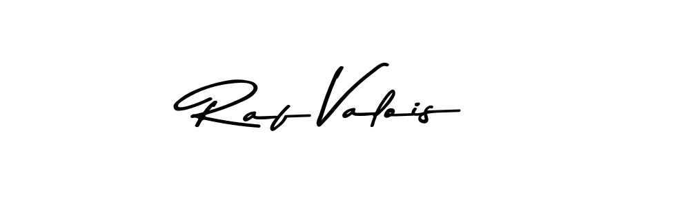 Create a beautiful signature design for name Raf Valois. With this signature (Asem Kandis PERSONAL USE) fonts, you can make a handwritten signature for free. Raf Valois signature style 9 images and pictures png