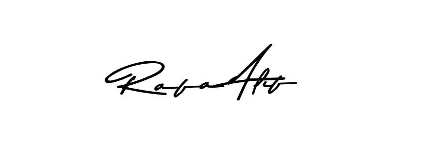 Use a signature maker to create a handwritten signature online. With this signature software, you can design (Asem Kandis PERSONAL USE) your own signature for name Rafa Alif. Rafa Alif signature style 9 images and pictures png