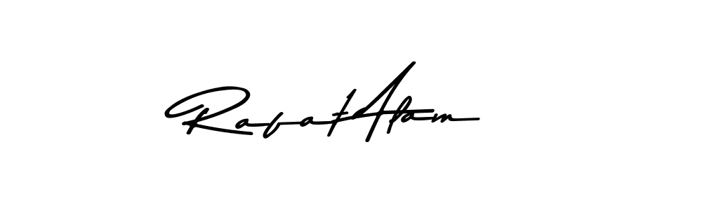 Make a beautiful signature design for name Rafat Alam. With this signature (Asem Kandis PERSONAL USE) style, you can create a handwritten signature for free. Rafat Alam signature style 9 images and pictures png