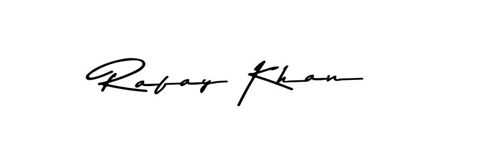 Design your own signature with our free online signature maker. With this signature software, you can create a handwritten (Asem Kandis PERSONAL USE) signature for name Rafay Khan. Rafay Khan signature style 9 images and pictures png