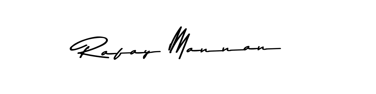 Use a signature maker to create a handwritten signature online. With this signature software, you can design (Asem Kandis PERSONAL USE) your own signature for name Rafay Mannan. Rafay Mannan signature style 9 images and pictures png