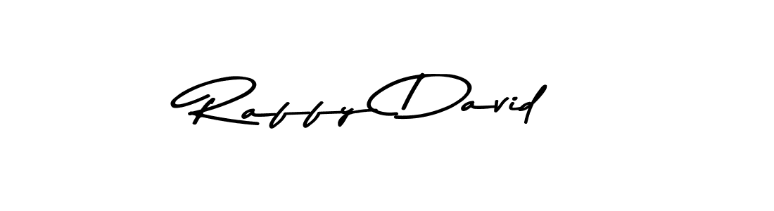 Use a signature maker to create a handwritten signature online. With this signature software, you can design (Asem Kandis PERSONAL USE) your own signature for name Raffy David. Raffy David signature style 9 images and pictures png