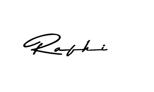 How to make Rafhi signature? Asem Kandis PERSONAL USE is a professional autograph style. Create handwritten signature for Rafhi name. Rafhi signature style 9 images and pictures png