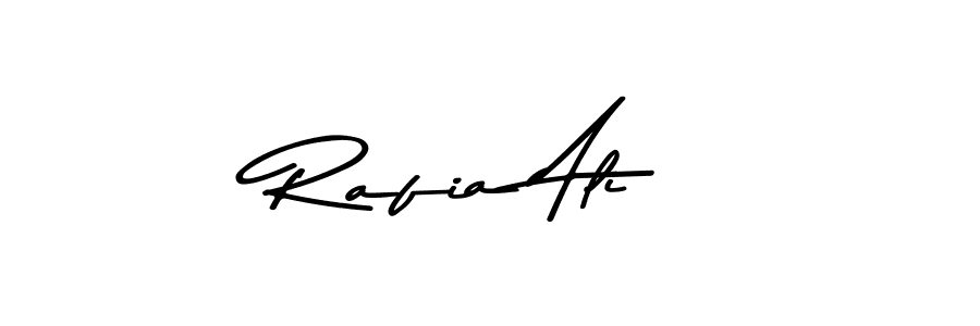 Make a beautiful signature design for name Rafia Ali. Use this online signature maker to create a handwritten signature for free. Rafia Ali signature style 9 images and pictures png