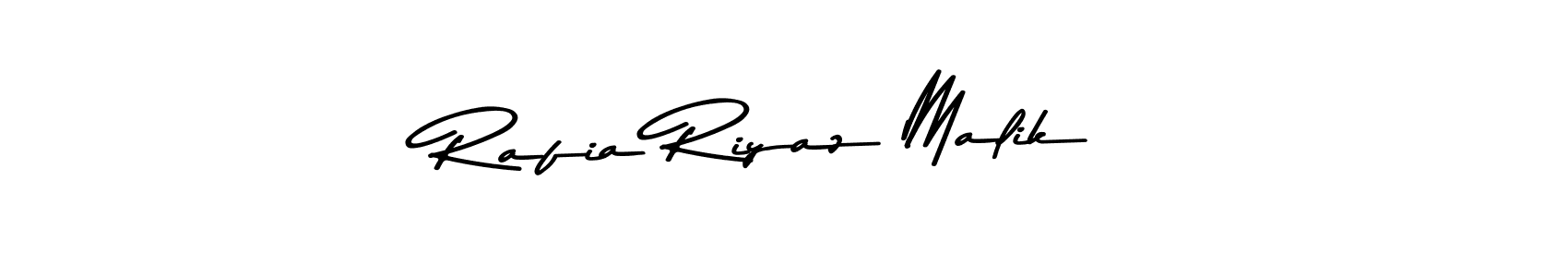 Make a beautiful signature design for name Rafia Riyaz Malik. Use this online signature maker to create a handwritten signature for free. Rafia Riyaz Malik signature style 9 images and pictures png