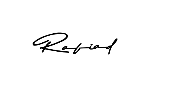 Design your own signature with our free online signature maker. With this signature software, you can create a handwritten (Asem Kandis PERSONAL USE) signature for name Rafiad. Rafiad signature style 9 images and pictures png