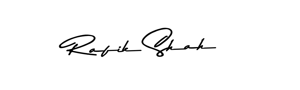 The best way (Asem Kandis PERSONAL USE) to make a short signature is to pick only two or three words in your name. The name Rafik Shah include a total of six letters. For converting this name. Rafik Shah signature style 9 images and pictures png