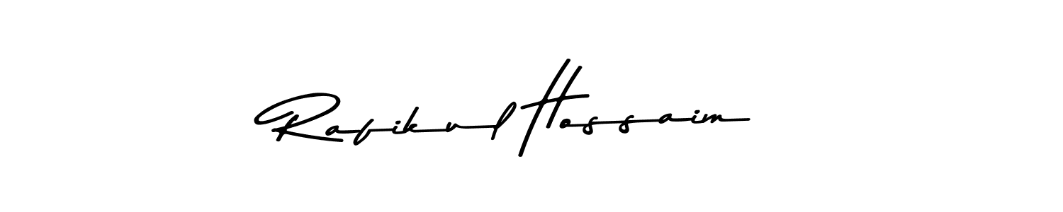 Rafikul Hossaim stylish signature style. Best Handwritten Sign (Asem Kandis PERSONAL USE) for my name. Handwritten Signature Collection Ideas for my name Rafikul Hossaim. Rafikul Hossaim signature style 9 images and pictures png