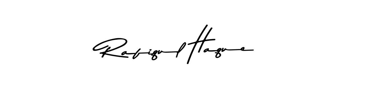 How to make Rafiqul Haque name signature. Use Asem Kandis PERSONAL USE style for creating short signs online. This is the latest handwritten sign. Rafiqul Haque signature style 9 images and pictures png