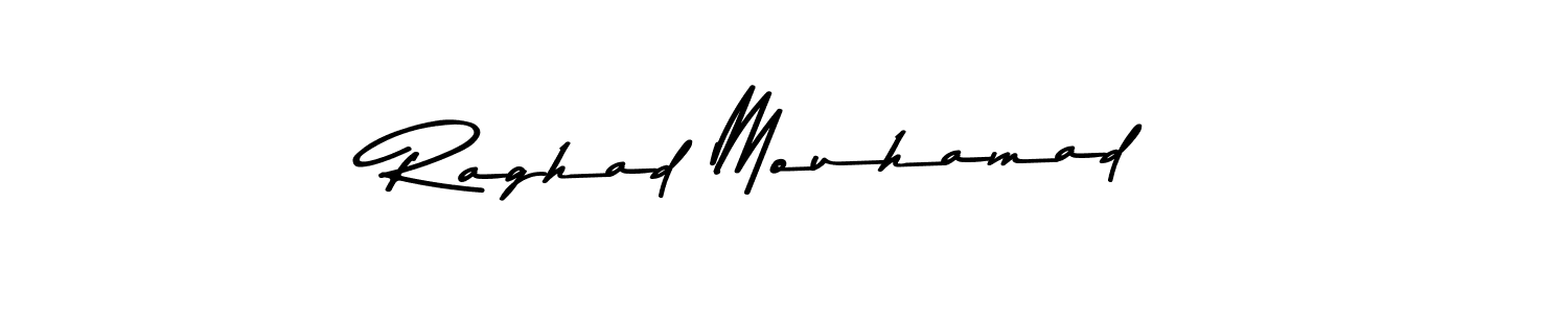 Similarly Asem Kandis PERSONAL USE is the best handwritten signature design. Signature creator online .You can use it as an online autograph creator for name Raghad Mouhamad. Raghad Mouhamad signature style 9 images and pictures png