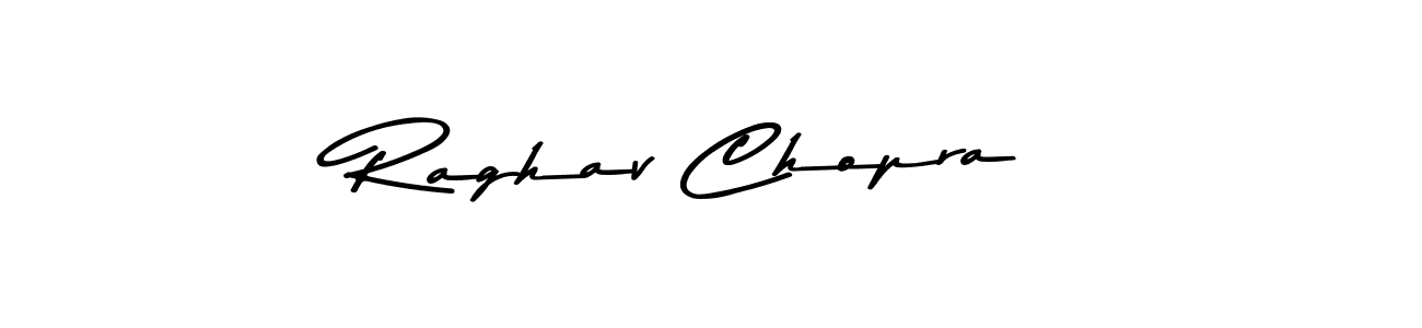 Use a signature maker to create a handwritten signature online. With this signature software, you can design (Asem Kandis PERSONAL USE) your own signature for name Raghav Chopra. Raghav Chopra signature style 9 images and pictures png