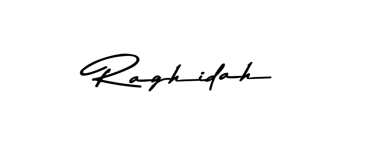 You should practise on your own different ways (Asem Kandis PERSONAL USE) to write your name (Raghidah) in signature. don't let someone else do it for you. Raghidah signature style 9 images and pictures png