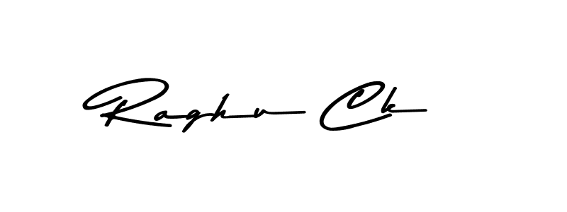 Use a signature maker to create a handwritten signature online. With this signature software, you can design (Asem Kandis PERSONAL USE) your own signature for name Raghu Ck. Raghu Ck signature style 9 images and pictures png