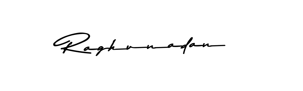 Use a signature maker to create a handwritten signature online. With this signature software, you can design (Asem Kandis PERSONAL USE) your own signature for name Raghunadan. Raghunadan signature style 9 images and pictures png