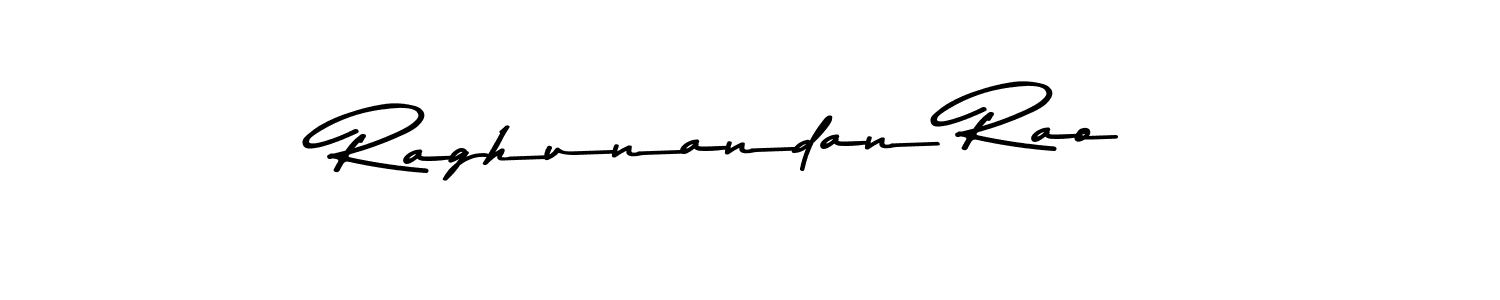 Design your own signature with our free online signature maker. With this signature software, you can create a handwritten (Asem Kandis PERSONAL USE) signature for name Raghunandan Rao. Raghunandan Rao signature style 9 images and pictures png