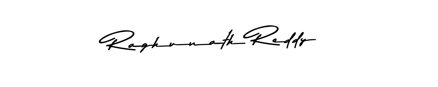 How to make Raghunath Reddy name signature. Use Asem Kandis PERSONAL USE style for creating short signs online. This is the latest handwritten sign. Raghunath Reddy signature style 9 images and pictures png