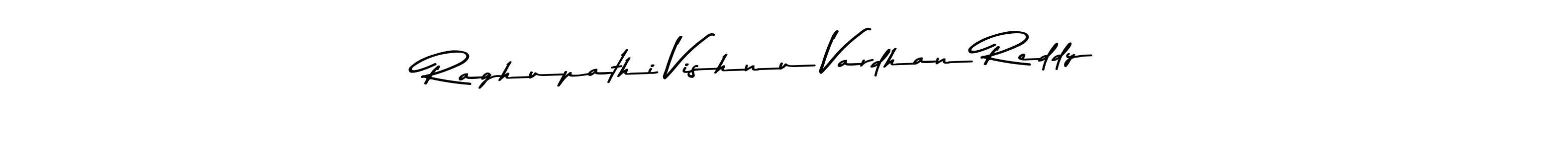 Design your own signature with our free online signature maker. With this signature software, you can create a handwritten (Asem Kandis PERSONAL USE) signature for name Raghupathi Vishnu Vardhan Reddy. Raghupathi Vishnu Vardhan Reddy signature style 9 images and pictures png