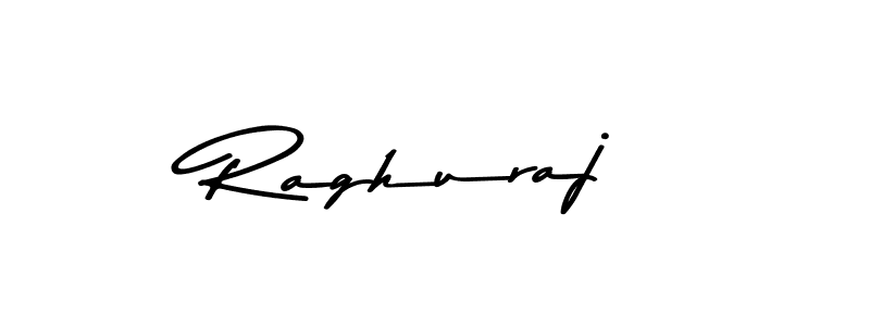 Create a beautiful signature design for name Raghuraj. With this signature (Asem Kandis PERSONAL USE) fonts, you can make a handwritten signature for free. Raghuraj signature style 9 images and pictures png