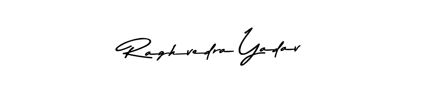 Raghvedra Yadav stylish signature style. Best Handwritten Sign (Asem Kandis PERSONAL USE) for my name. Handwritten Signature Collection Ideas for my name Raghvedra Yadav. Raghvedra Yadav signature style 9 images and pictures png