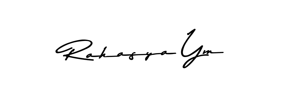 How to make Rahasya Ym signature? Asem Kandis PERSONAL USE is a professional autograph style. Create handwritten signature for Rahasya Ym name. Rahasya Ym signature style 9 images and pictures png