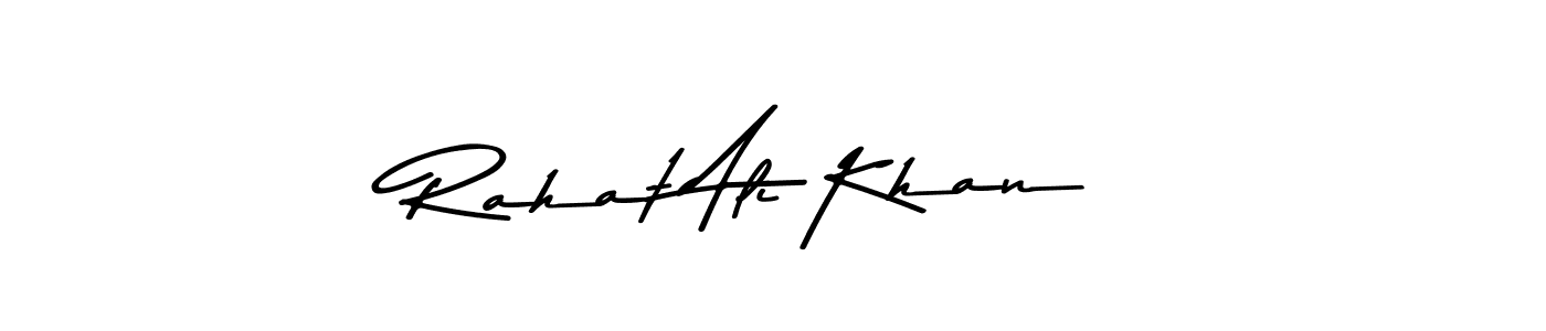 Make a beautiful signature design for name Rahat Ali Khan. With this signature (Asem Kandis PERSONAL USE) style, you can create a handwritten signature for free. Rahat Ali Khan signature style 9 images and pictures png