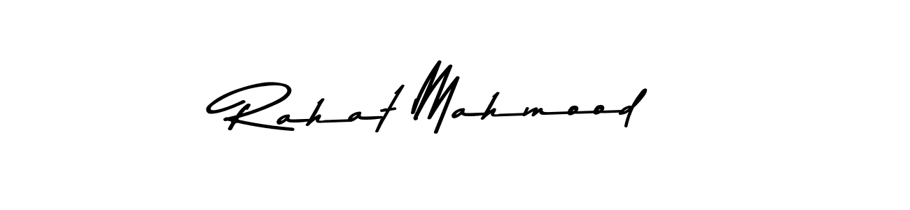 Rahat Mahmood stylish signature style. Best Handwritten Sign (Asem Kandis PERSONAL USE) for my name. Handwritten Signature Collection Ideas for my name Rahat Mahmood. Rahat Mahmood signature style 9 images and pictures png