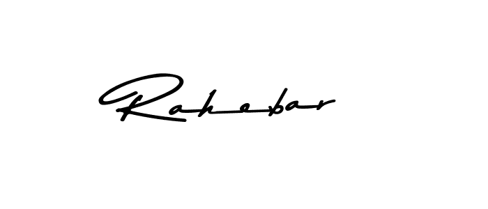 if you are searching for the best signature style for your name Rahebar. so please give up your signature search. here we have designed multiple signature styles  using Asem Kandis PERSONAL USE. Rahebar signature style 9 images and pictures png