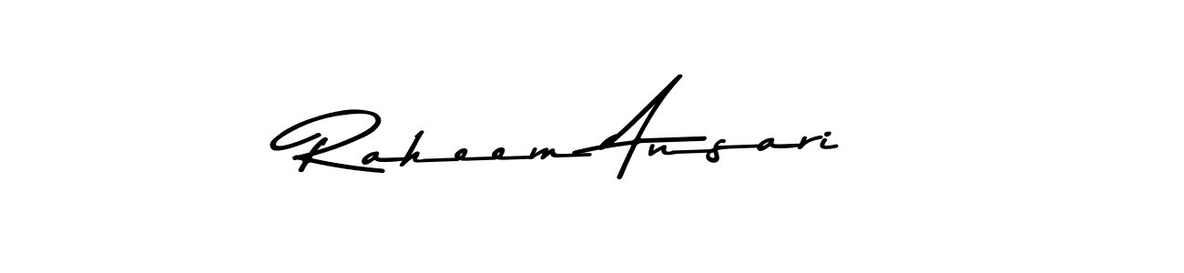 Make a beautiful signature design for name Raheem Ansari. Use this online signature maker to create a handwritten signature for free. Raheem Ansari signature style 9 images and pictures png